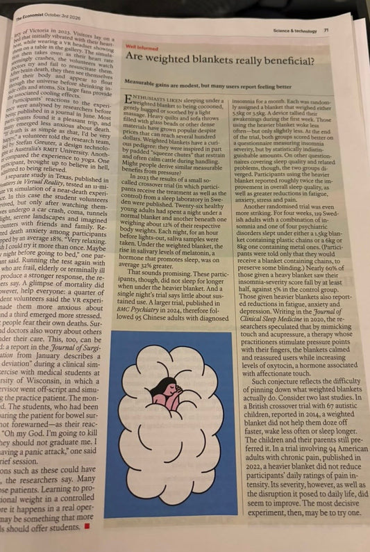 Salimos en The Economist